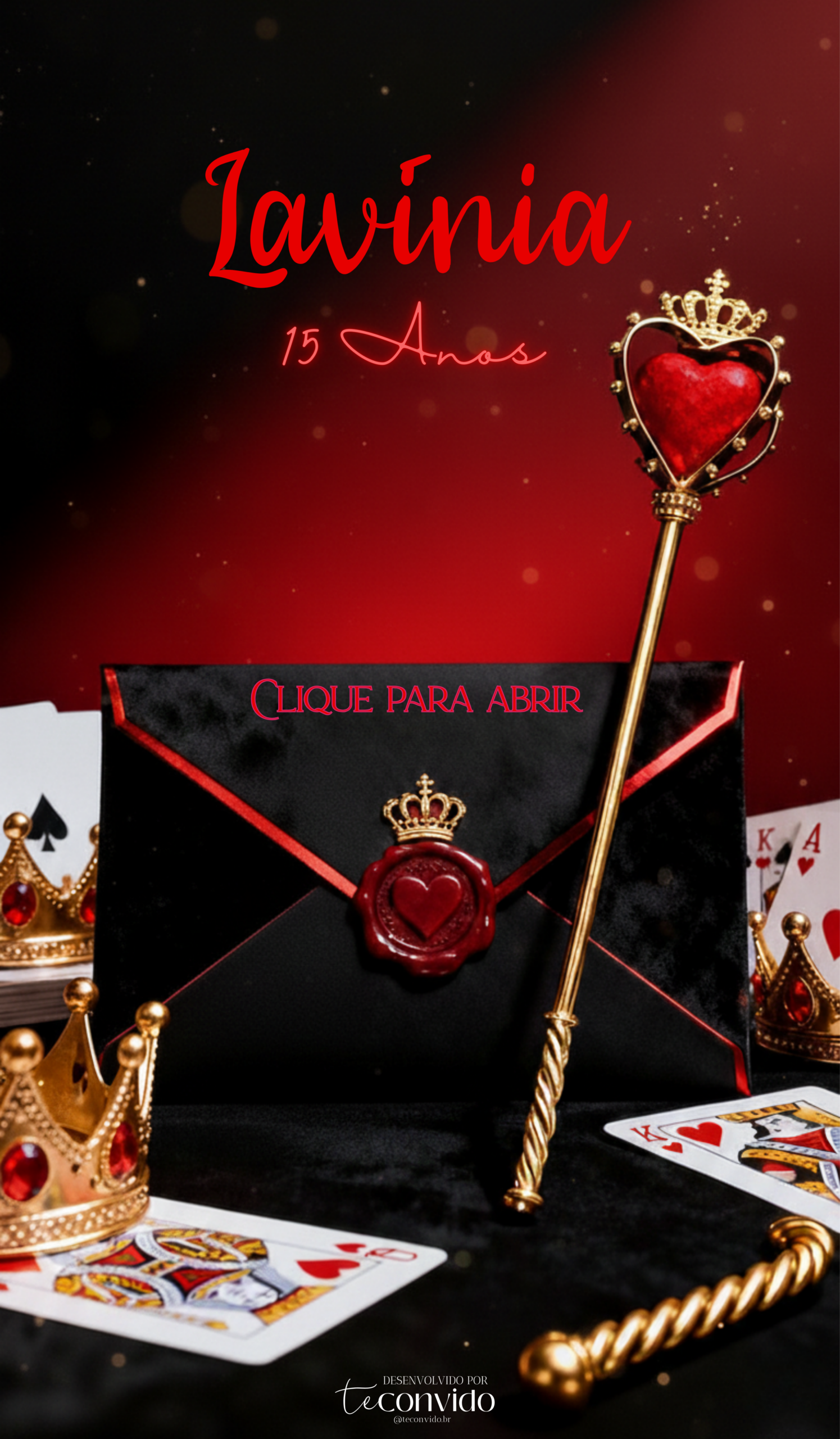 Capa do convite
