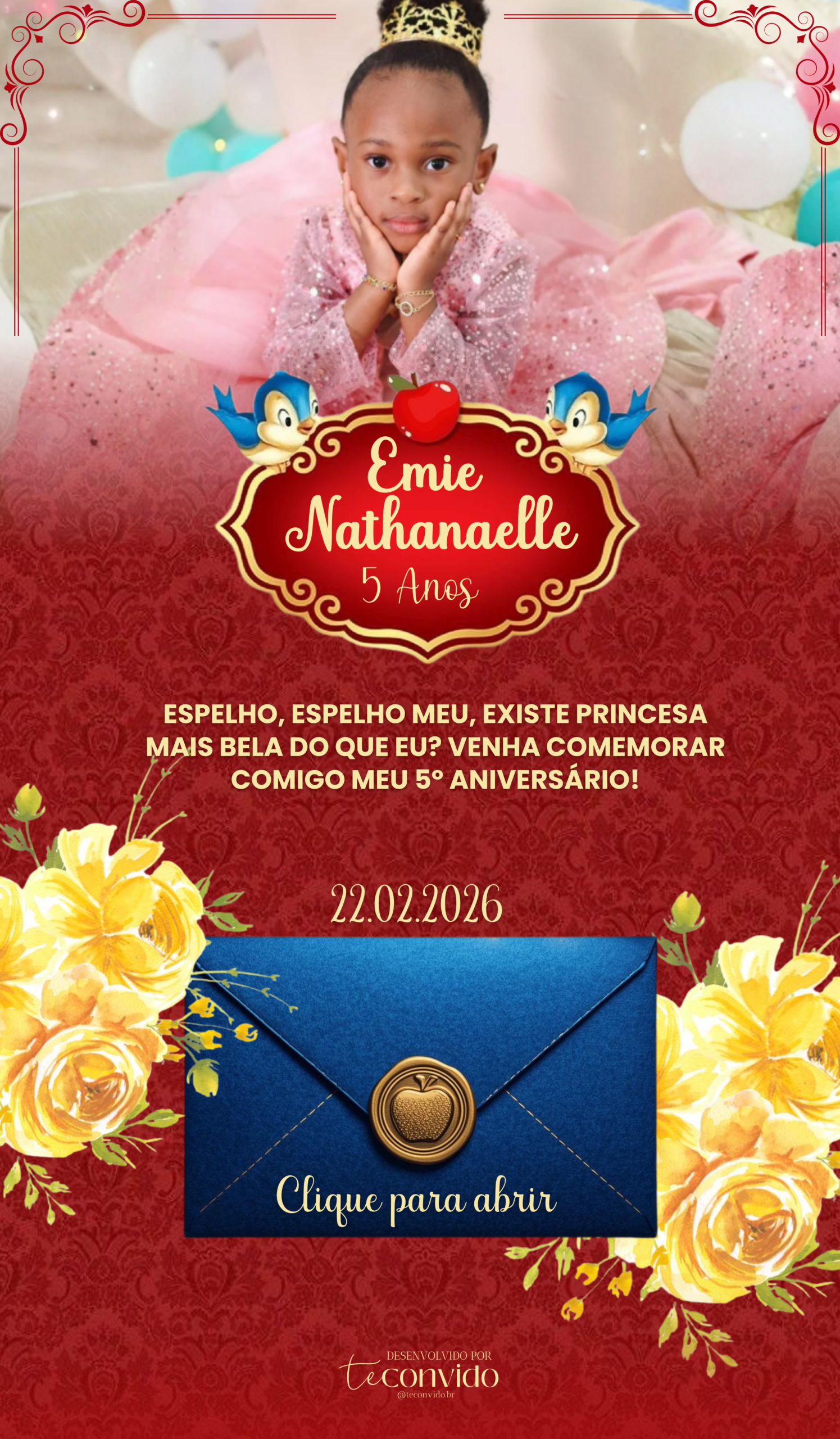 Capa do convite