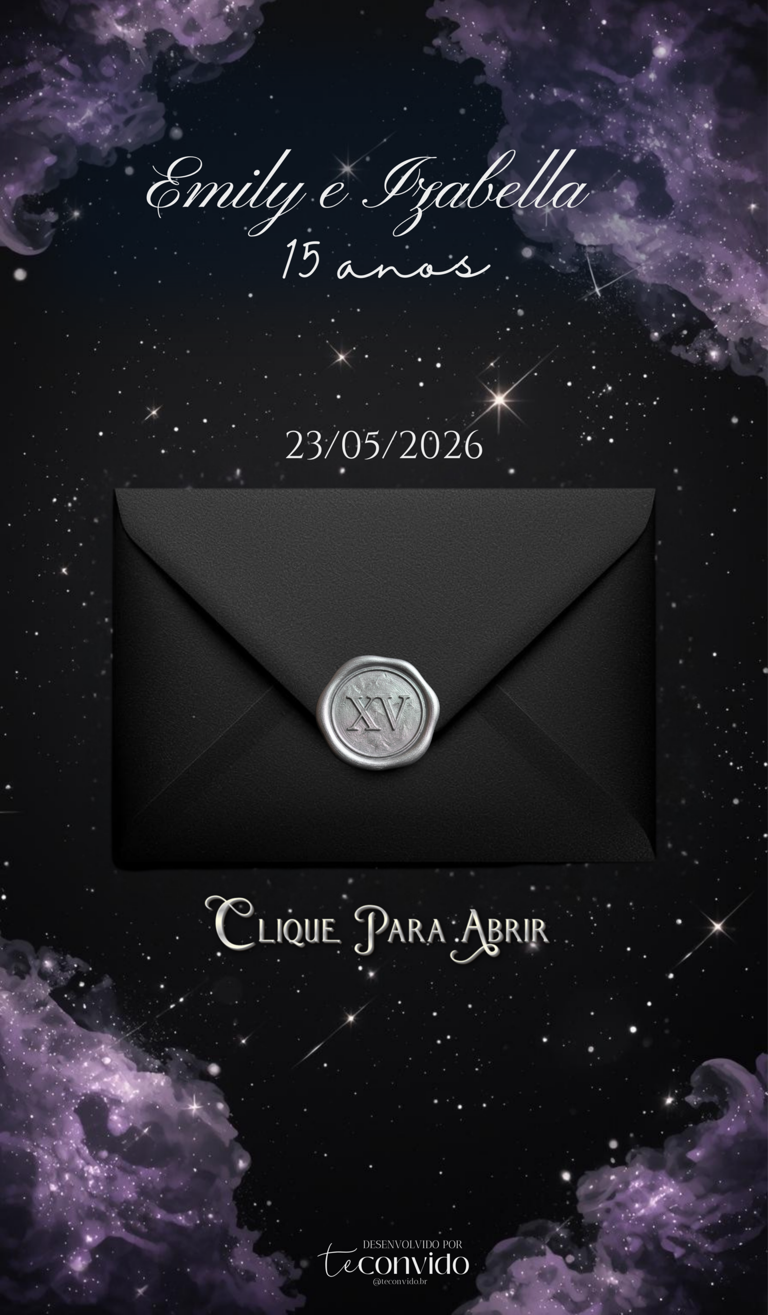 Capa do convite