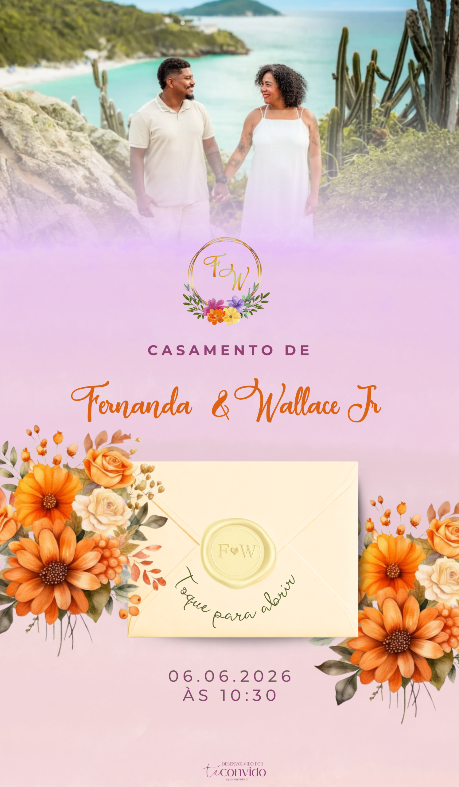 Capa do convite