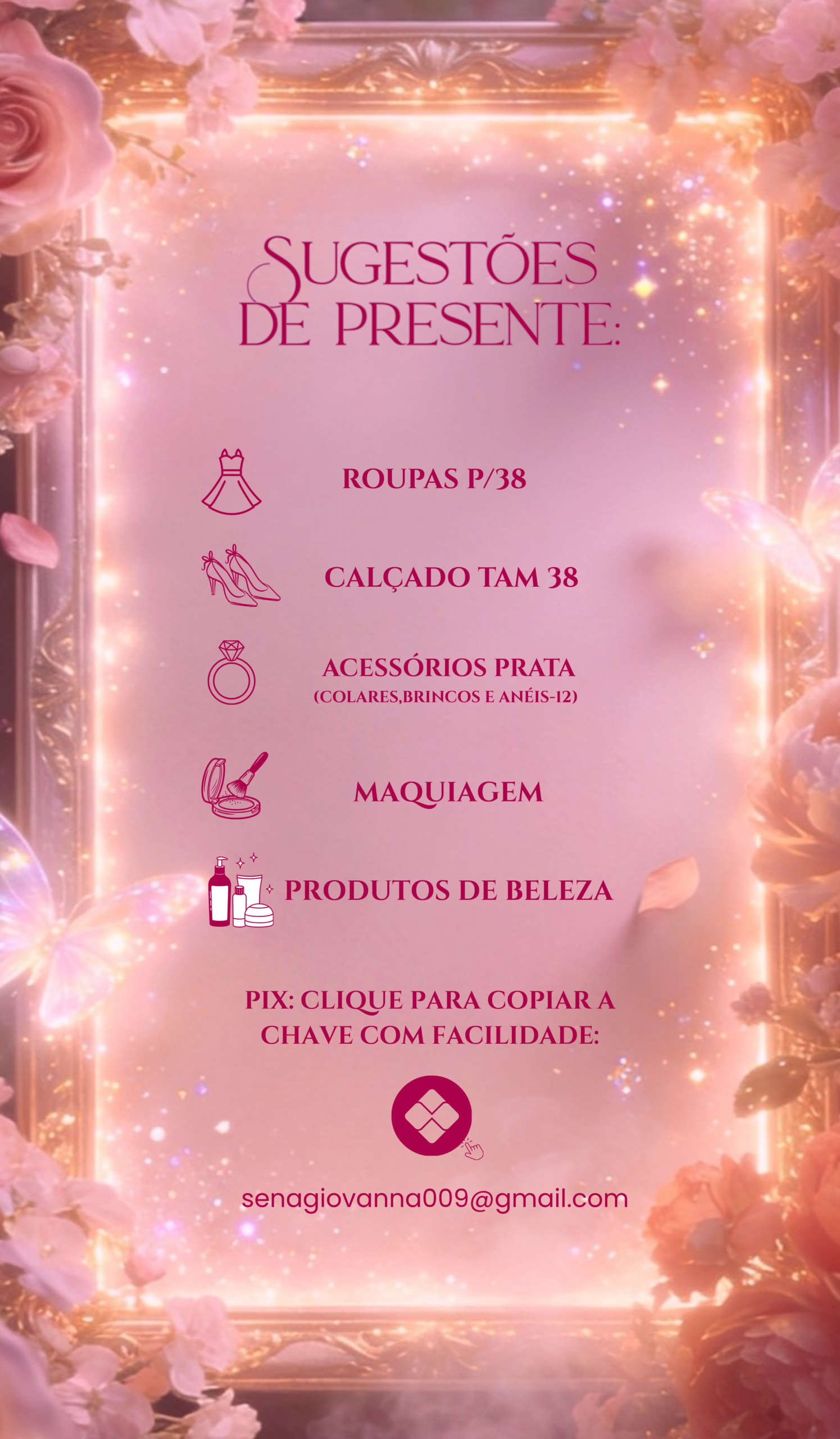 Sugestões de presente