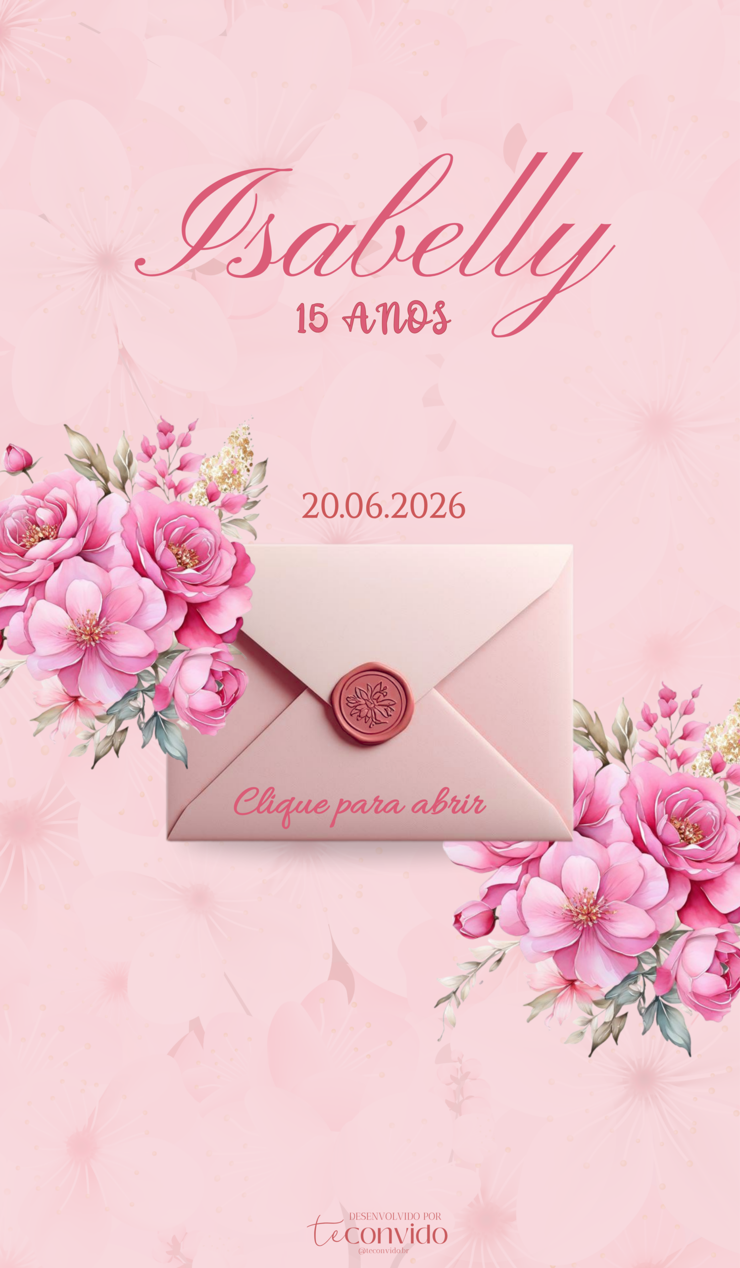 Capa do convite